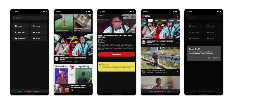 MyTube β YouTube Productivity Enhancer Android App β screenshot 1
